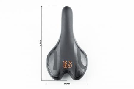 Сидіння MTB 270x145 мм, чорне до велосипеда GS-1512