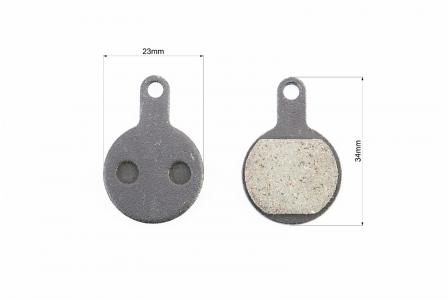 Гальмівні колодки Disk-brake (Tektro Novela 2011), чорні до велосипеда YL-1050