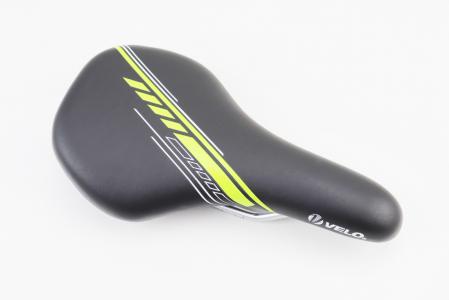 Сидіння MTB, чорно-зелене до велосипеда VL-5104