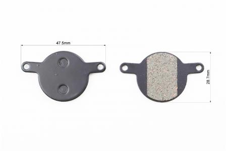 Гальмівні колодки Disk-brake (Magura Julie 2001-2008), чорні до велосипеда YL-1047