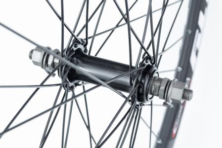 Колесо 26" переднє V-brake, обід "крапля" алюмінієвий, втулка 14Gx36H, кріпл. гайка, "GRAVITY" до велосипеда