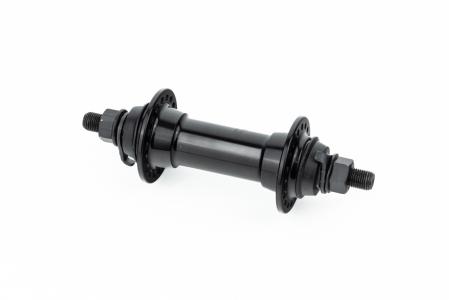 Втулка передня MTB алюмінієва 14Gx36H, V-brake, 2 пром-підшипники 6000 2RS, кріпл. гайка, чорна до велосипеда U-B01F