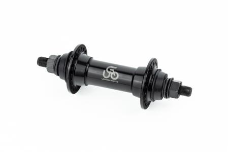 Втулка передня MTB алюмінієва 14Gx36H, V-brake, 2 пром-підшипники 6000 2RS, кріпл. гайка, чорна до велосипеда U-B01F