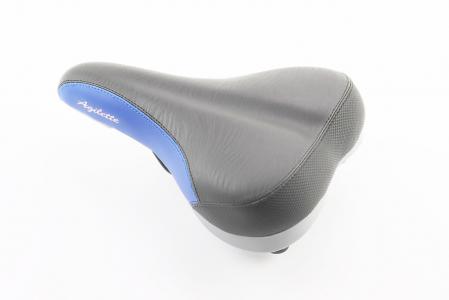 Сидіння MTB 260x160 мм, чорно-синє до велосипеда AZ-69E