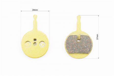 Гальмівні колодки Disk-brake (Avid Ball Bearing 5), жовті до велосипеда YL-1018