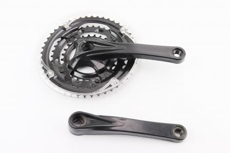 Шатуни "квадрат" 170 мм, 48.38.28T MTB, чорні QB-5V (можливі потертості) до велосипеда