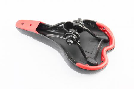 Сидіння MTB 260x140 мм, "карбон" до велосипеда CROSSRIDE BSK-N063