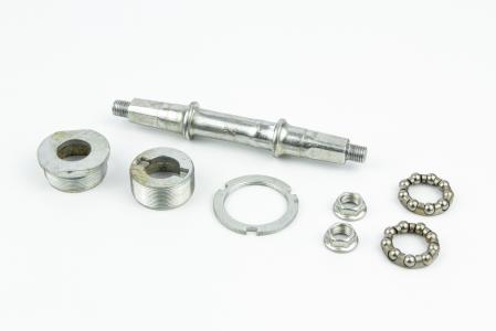 Каретка "квадрат" MTB 127 мм, підшипник Ø6,35х9 шариків, під гайку, до велосипеда SD-3027