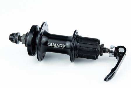 Втулка задня MTB алюмінієва 14Gx32H під касету 7зв, Disk-brake, кріпл. ексцентрик, чорна до велосипеда KT-MD2R