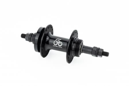 Втулка задня MTB алюмінієва 14Gx36H під вільнобіг, Disk-brake, 2 пром-підшипники 6200 2RS, кріпл. гайка, чорна до велосипеда U-B07RH
