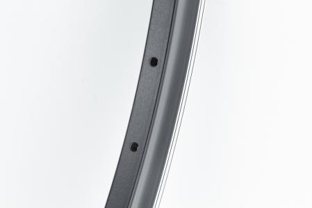 Обід 24" (507x19) V-brake, 14Gх36H алюмінієвий, чорний "CZL" до велосипеда