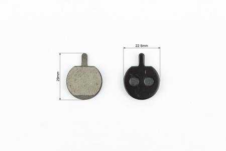 Гальмівні колодки Disk-brake (Hayes MX2,3, Sole, Artec ADC-01, JAK-5, Bolids Boli-BB2), чорні до велосипеда