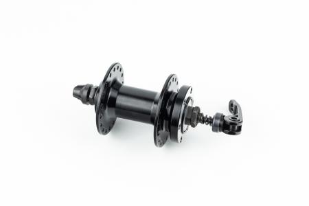 Втулка передня MTB алюмінієва 14Gx36H, Disk-brake, кріпл. ексцентрик, чорна до велосипеда MS31F