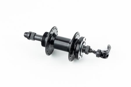 Втулка задня MTB алюмінієва 14Gx36H під вільнобіг, Disk-brake, кріпл. ексцентрик, чорна до велосипеда MS31R
