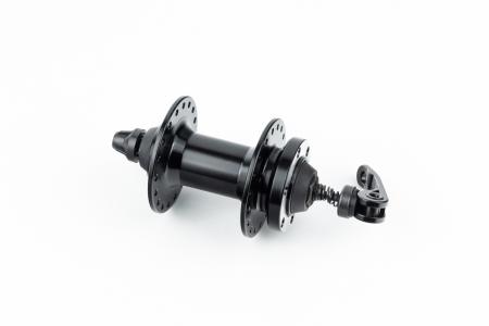 Втулка передня MTB алюмінієва 14Gx36H, Disk-brake, кріпл. ексцентрик, чорна до велосипеда MS37F