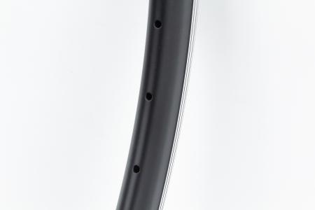 Обід 24" (507x19) V-brake "крапля", 14Gх36H алюмінієвий, чорний "GRAVITY" до велосипеда