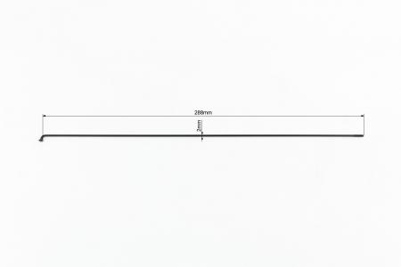 Спиця 14Gх288 мм (100 шт к-кт), чорна до велосипеда