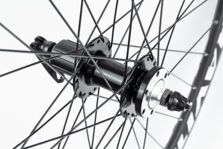 Колесо 29" заднє Disk-brake, обод "крапля" і втулка 14Gx36H алюмінієві, пром-підшипники 6200 2RS, під касету 8-9зв, кріпл. ексцентрик, "GRAVITY" до велосипеда