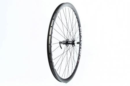 Колесо 29" заднє Disk-brake, обод "крапля" і втулка 14Gx36H алюмінієві, пром-підшипники 6200 2RS, під касету 8-9зв, кріпл. ексцентрик, "GRAVITY" до велосипеда