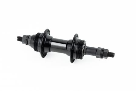 Втулка задня MTB алюмінієва 14Gx36H під вольнобіг, Disk-brake (різьба), 2 пром-підшипники 6200 2RS, кріпл. гайка, чорна до велосипеда U-B23RB