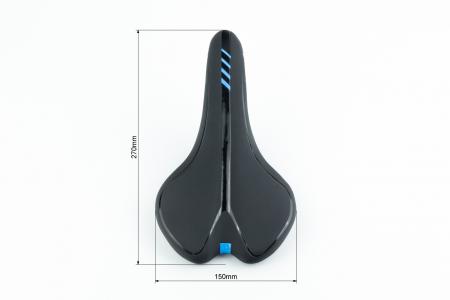 Сідло MTB 270x150 мм, чорно-синє ARDIS М085 до велосипеда