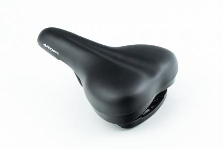 Сидіння MTB 255x170 мм, чорне 073E до велосипеда