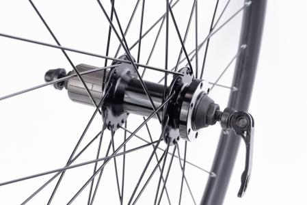 Колесо 29" заднє Disk-brake, обод "крапля" і втулка Neco (MS37R) 14Gx36H алюмінієві, під касету 8-9зв, кріпл. ексцентрик, "GRAVITY" (2) до велосипеда