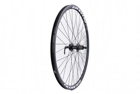 Колесо 29" заднє Disk-brake, обод "крапля" і втулка Neco (MS37R) 14Gx36H алюмінієві, під касету 8-9зв, кріпл. ексцентрик, "GRAVITY" (2) до велосипеда