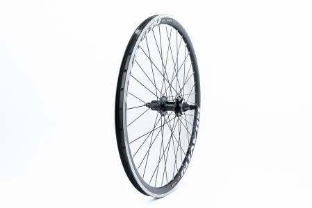 Колесо 26" заднє Disk-brake, обод "крапля" і втулка Neco (MS37R) 14Gx36H алюмінієві, під касету 8-9зв, кріпл. ексцентрик, "GRAVITY" до велосипеда