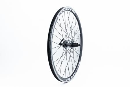 Колесо 26" заднє Disk-brake, обод "крапля" і втулка Neco (MS37R) 14Gx36H алюмінієві, під касету 8-9зв, кріпл. ексцентрик, "GRAVITY" до велосипеда