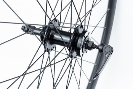 Колесо 29" заднє Disk-brake, обід "крапля" і втулка Neco (MS31R) 14Gx36H алюмінієві, пром-підшипники 6200 2RS, під вольнобіг, кріпл. ексцентрик до велосипеда
