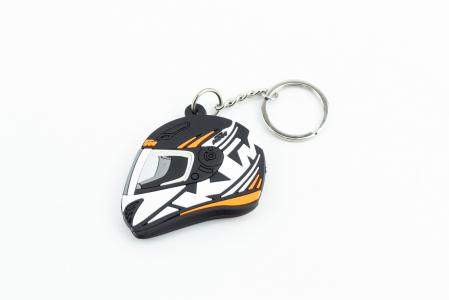 Брелок шолом "KTM" 55х50 мм