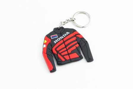Брелок куртка "HONDA" 65х60 мм