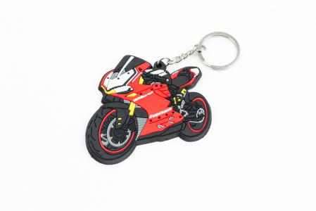 Брелок мотоцикл "Ducati Corse" 80х70 мм до мотоцикла