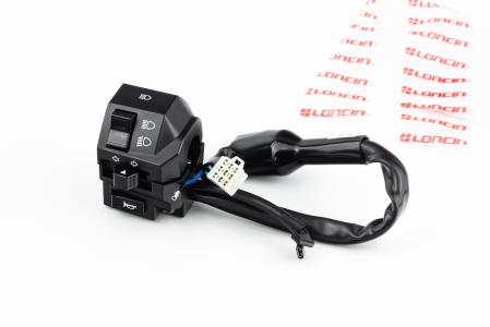 Блок кнопок на кермі лівий до мотоцикла Loncin LX250GY-3