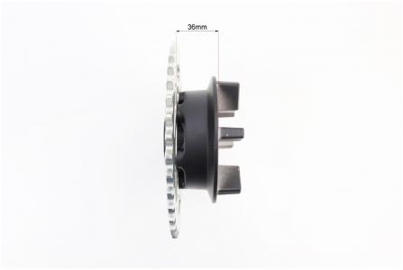 Панель демпферна зі зіркою 520-40Т в зборі до мотоцикла Loncin LX300-6