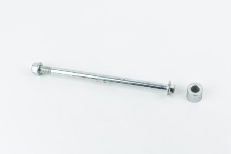 XY200GY-6С Вісь колеса переднього d12 мм; L210мм+втулка+гайка до мотоцикла Loncin LX200GY-3/Shineray