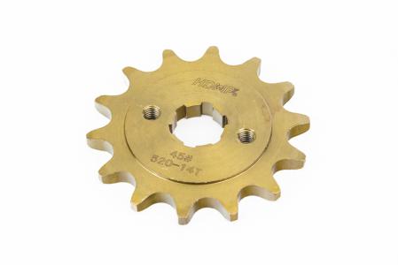 Зірка передня CG/CB-520H-14T (шліц 4 мм) до мотоцикла GOLD Loncin LX200GY-3