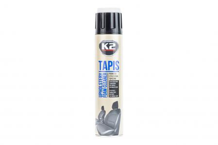 Засіб для очищення оббивки салону (піна), з щіткою "K2 TAPIS", 600ml