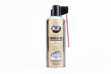 Мастило для підшипників, прозоре "K2 WHEELl BEARING", аерозоль 400ml