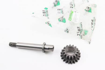 Вал Кпп задньої передачі+шестерня Z-15x20 к-кт для двигуна M178/186F