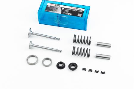 Клапанний механізм к-кт R175A/R180NM (пружина-2шт+тарілка клапана-2шт+направляюча d-7 мм -2 шт) для двигуна D175/180N