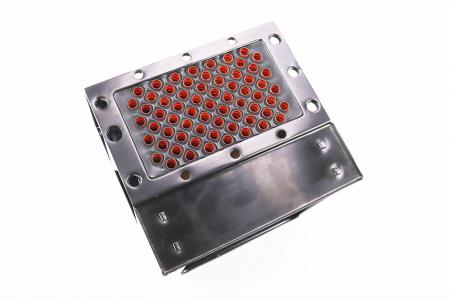 Радіатор R190N (латунь), круглі соти для двигуна D190/195N