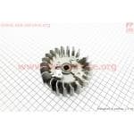Ротор магнето + "собачка (метал)" в сборе для  китайских бензопил  4500/5200 