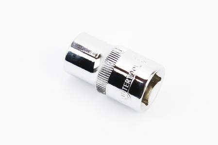 Головка торцева 6-гранна 1/2" 13x38 мм CrV (ET-0013)