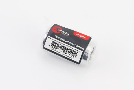 Головка торцева 6-гранна 1/2" 14x38 мм CrV (ET-0014)