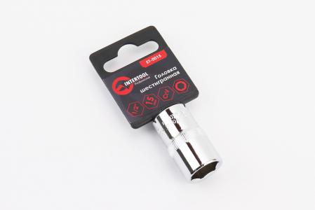 Головка торцева 6-гранна 1/2" 15x38 мм CrV (ET-0015)