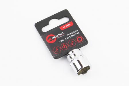 Головка торцева 6-гранна 1/4" 14 мм CrV (ET-0444)