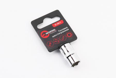 Головка торцева 6-гранна 3/8" 11 мм CrV (ET-0411)