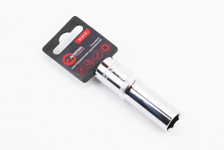 Головка торцева 6-гранна 1/2" 14x78 мм, подовжена CrV (ET-0114)